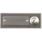 41104 Bouton de sonnette simple en inox pour montage apparent