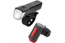 Kit d'eclairage LED avec eclairage au Sol 360° pour Plus de visibilite et de Protection, Batteries Rechargeables avec USB