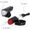 Kit d'eclairage LED avec eclairage au Sol 360° pour Plus de visibilite et de Protection, Batteries Rechargeables avec USB