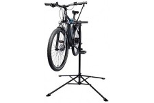 Support de Montage pour velo | Support de reparation | Pied trepied a  4 Pieds | Pliable et reglable en Hauteur | Stable avec Su