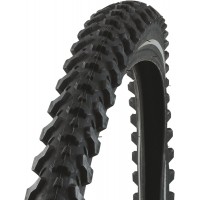 Profex Pneu VTT anti-crevaison avec bande reflechissante Noir 26 x 1,9/2,0