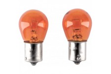 Lampe x2 PY21W BAU15s orange