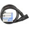 Seilschloss Cable antivol Longueur : 180 cm-Diametre : 12 mm Mixte