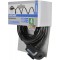 Seilschloss Cable antivol Longueur : 85 cm-Diametre : 23 mm. Mixte, Noir, 85