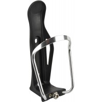 FISCHER 86088 Trinkflaschen-Halter Kunststoff Verst Porte-Gourde en Plastique pour velo, Noir, Taille Unique