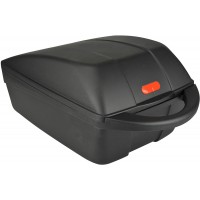 gepackbox pour Porte-Bagages velo Volume: env. 15 l, verrouillable, 2 cles incluses, Noir, 19 x 26 x 42 cm
