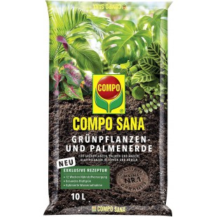 1143102004 Sana grunpflanzen et palmier Terre, 10 L