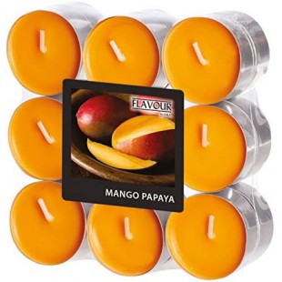 Flavour by Bougie Chauffe-Plat Mango-Papaya Noir