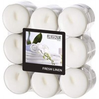 Flavour by Bougie Chauffe-Plat Fresh Linen Noir