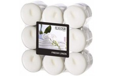 Flavour by Bougie Chauffe-Plat Fresh Linen Noir