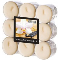 Flavour by Bougie Chauffe-Plat Sandalwood-Vanilla Noir