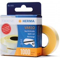 HERMA 1051 Rouleau de 1000 pastilles permanentes Vario