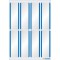 HERMA 1903 Etiquettes Nominatives, Amovibles (54 x 19 mm, 2 Feuilles, Soie Acetate) Autocollantes, Autocollants Nominatifs Amovi