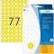 Herma 2231 etiquettes universelles diametre 13 mm 2464 pieces Jaune