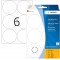 Herma 2280 etiquettes universelles diametre 50 mm 192 pieces Blanc