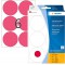 Herma 2286 etiquettes universelles diametre 50 mm 144 pieces Rouge