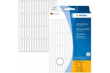 Herma 2300 etiquettes universelles 5 x 35 mm 1920 pieces Blanc