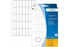 Herma 2350 etiquettes universelles 12 x 30 mm 1120 pieces Blanc