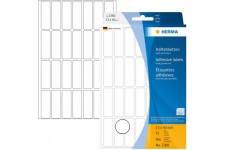 Herma 2360 etiquettes universelles 13 x 40 mm 896 pieces Blanc