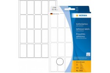 Herma 2400 etiquettes universelles 19 x 40 mm 640 pieces Blanc