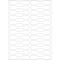 Herma 2510 etiquettes bijouterie 10 x 49 mm carton 600 pieces Blanc