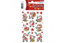 HERMA 3219 Lot de 63 autocollants de Noel en papier mat) pour decoration de Noel - Autocollants permanents - Pour No