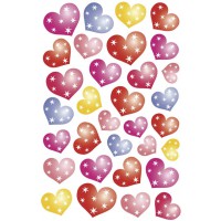 HERMA Love Love Sticker autocollant pour la Saint-Valentin, un mariage, un scrapbooking ou comme cadeau, 36 autocollants decorat
