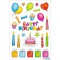 Sticker Herma Deco anniversaire brillant PG/2Bl