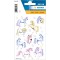 3427 Lot de 18 Autocollants en Papier Motif Licornes pour garcons et Filles