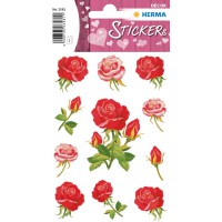 HERMA Stickers DECOR"roses" 3 Feuilles 85 x 120 mm de 11