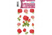 HERMA Stickers DECOR"roses" 3 Feuilles 85 x 120 mm de 11