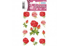 HERMA Stickers DECOR"roses" 3 Feuilles 85 x 120 mm de 11
