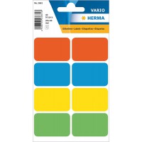 HERMA Multi-Purpose labels 26 x 40 mm Colours Assorted 40 Pcs. - autocollantes (26 x 40 mm)