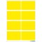 HERMA 3691 Lot de 40 etiquettes multi-usages (25 x 40 mm, 5 feuilles, papier mat) autocollantes permanentes pour ecrire a  la ma