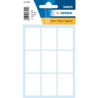 HERMA 3752 Lot de 63 etiquettes autocollantes multi-usages (24 x 35 mm, 7 feuilles, papier mat)