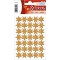 HERMA Sticker de Noel ETOILES a paillettes Dorees 1 x 35 sticks