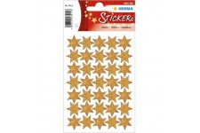 HERMA Sticker de Noel ETOILES a paillettes Dorees 1 x 35 sticks