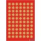 - Autocollants de Noel - Motif de decoration : etoile doree - 10 mm