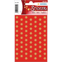 Stickers Decor - etoiles - 8 mm - Feuille d'or - PG/3Bl