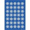 HERMA Autocollants de Noel « etoiles », 16 mm, argente.