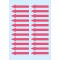 HERMA Lot de 88 etiquettes auto-adhesives fleches 38 x 7 mm (88 pieces)