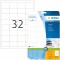 Herma 4200 etiquettes 48,3 x 33,8 Premium A4 800 pieces Blanc