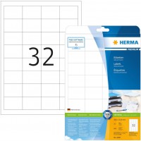 Herma 4200 etiquettes 48,3 x 33,8 Premium A4 800 pieces Blanc