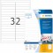 Herma 4209 etiquettes movables/amovibles 96 x 16,9 A4 Blanc
