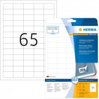 Herma 4212 etiquettes movables/amovibles 38,1 x 21,2 A4 Blanc