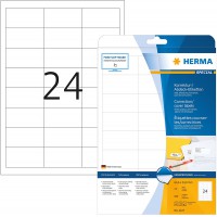 Herma 4227 etiquettes correction/couverte 64,6 x 33,8 A4 Blanc