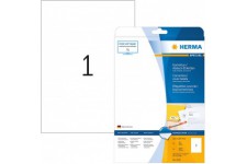 Herma 4230 etiquettes correction/couverte 210 x 297 A4 Blanc