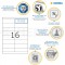 Herma 4264 etiquettes 105 x 33,8 Premium A4 1600 pieces Blanc