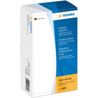 Herma Etiquettes a  Affranchir 163 X 45Mm Doubles Blanches 500 Sur 250 Feuilles