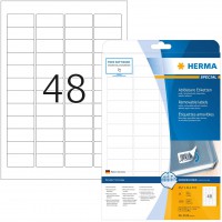 Herma 4346 etiquettes movables/amovibles 45,7 x 21,2 A4 Blanc